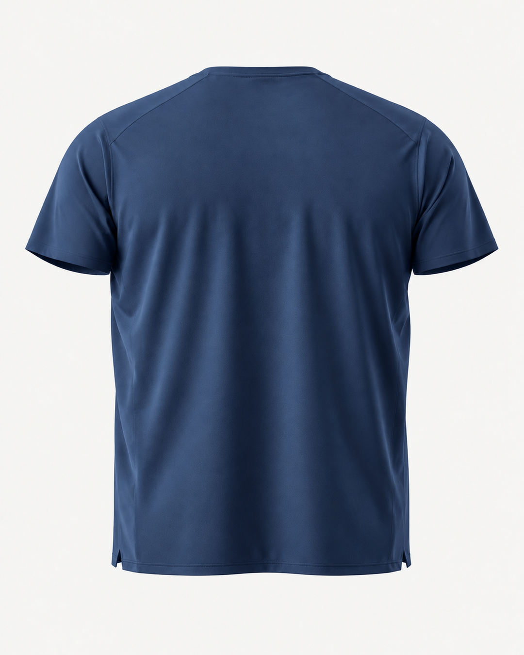 Navy | Back | OXLY Founder's Shirt — design visualization