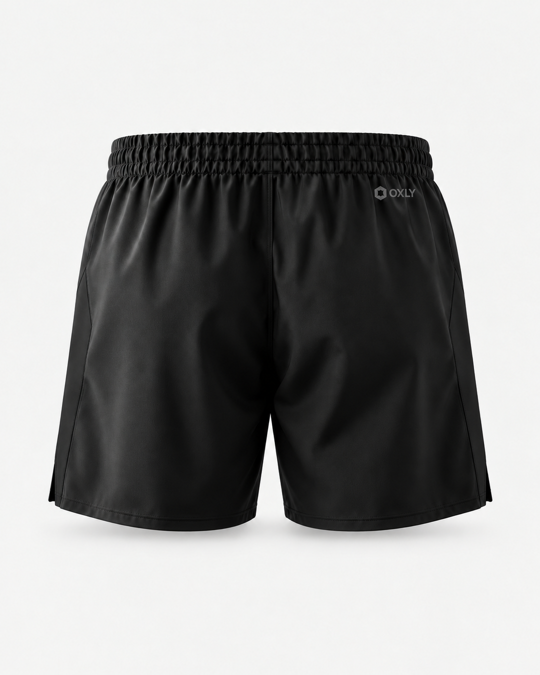 Black | Back | OXLY Founder's Short — design visualization