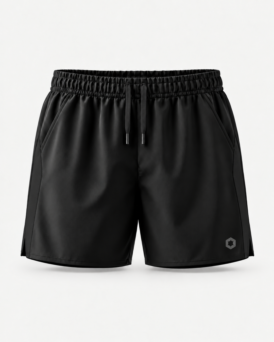 Black | Front | OXLY Founder's Short — design visualization