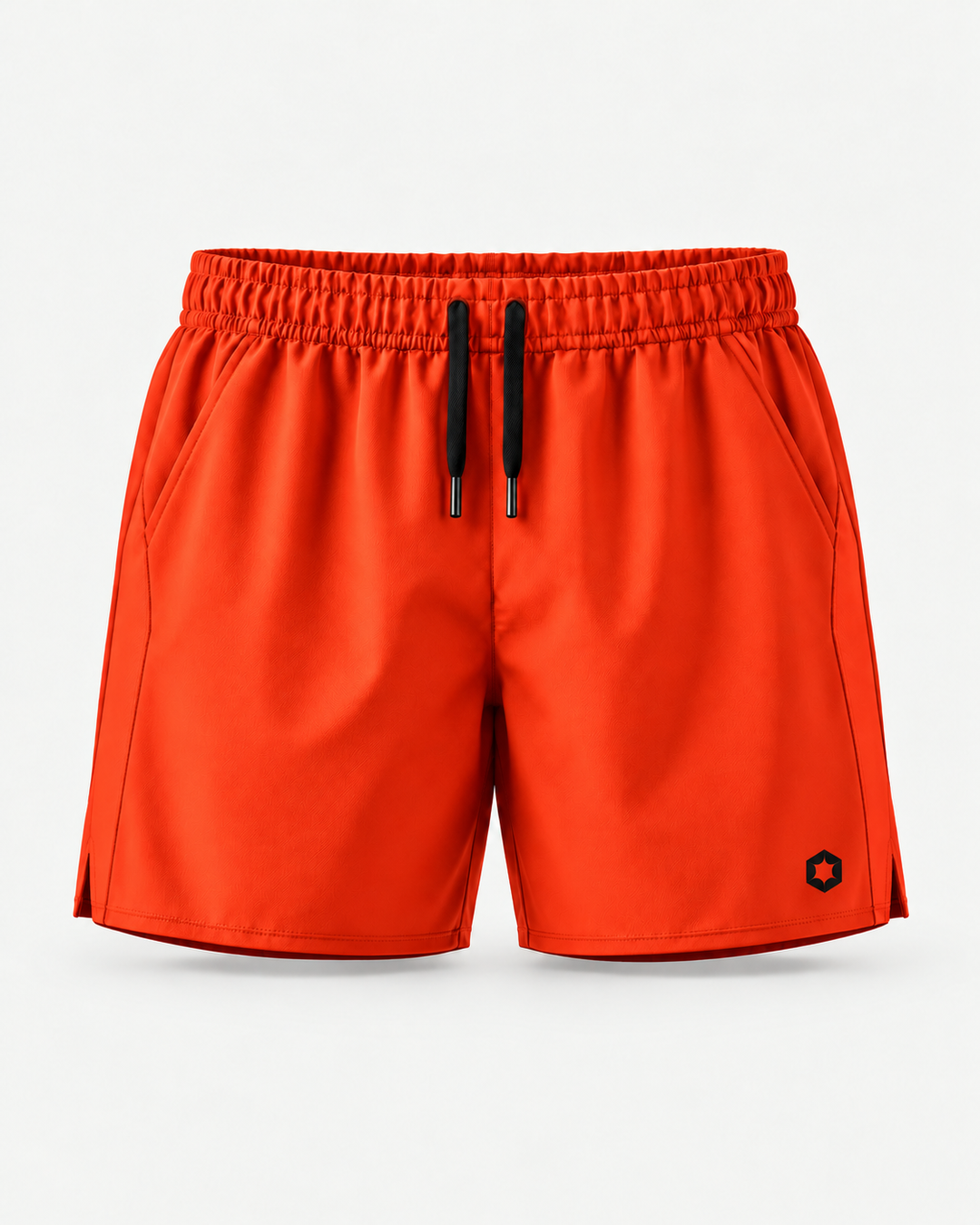 Explosive Orange | Front | OXLY Founder's Short — design visualization