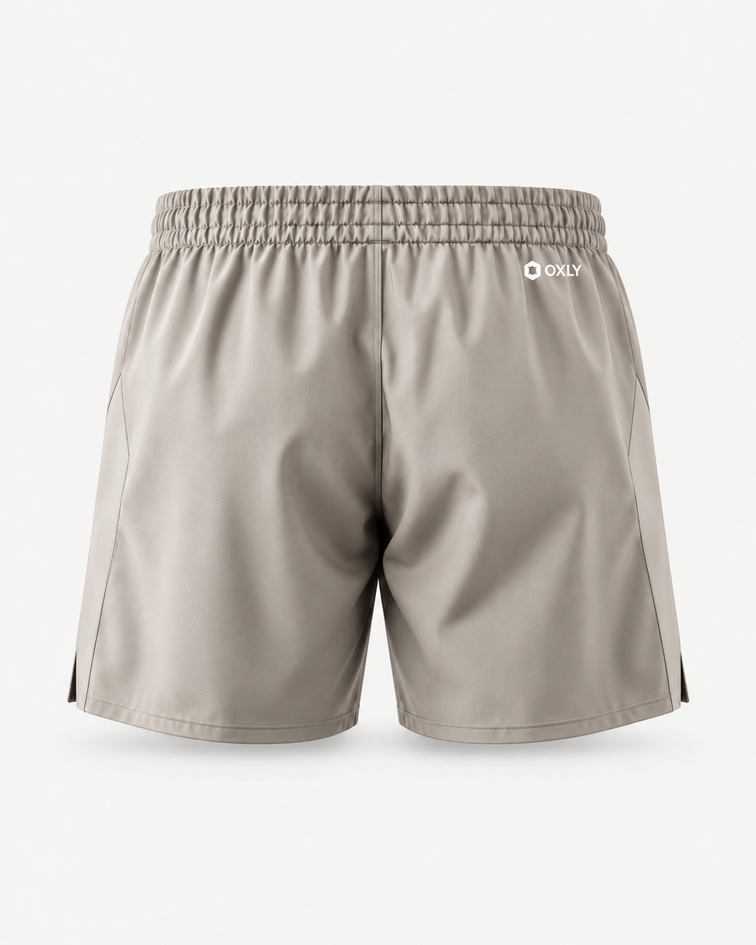 Stone Taupe | Back | OXLY Founder's Short — design visualization